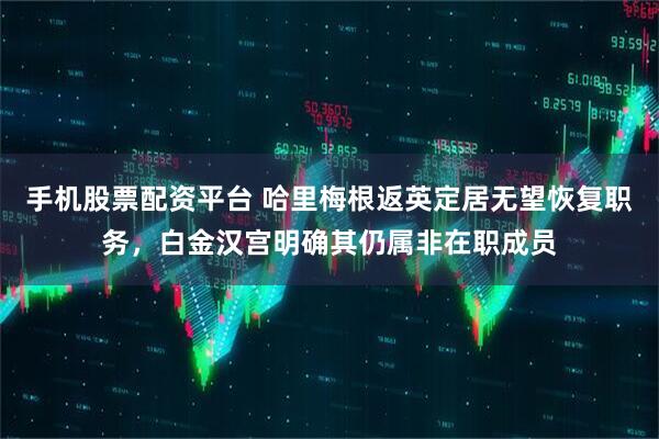 手机股票配资平台 哈里梅根返英定居无望恢复职务，白金汉宫明确其仍属非在职成员
